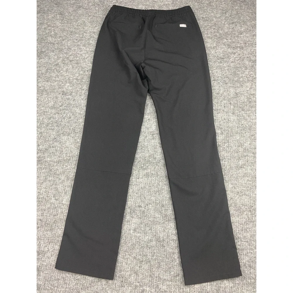 Figs Scrub Pants Mens Extra Small Black Elastic Waist Natib Medical Nurse‎